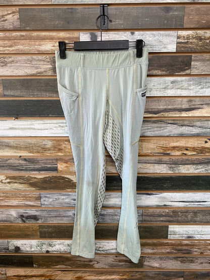 USED Kerrits Ladies English Tights Small Green