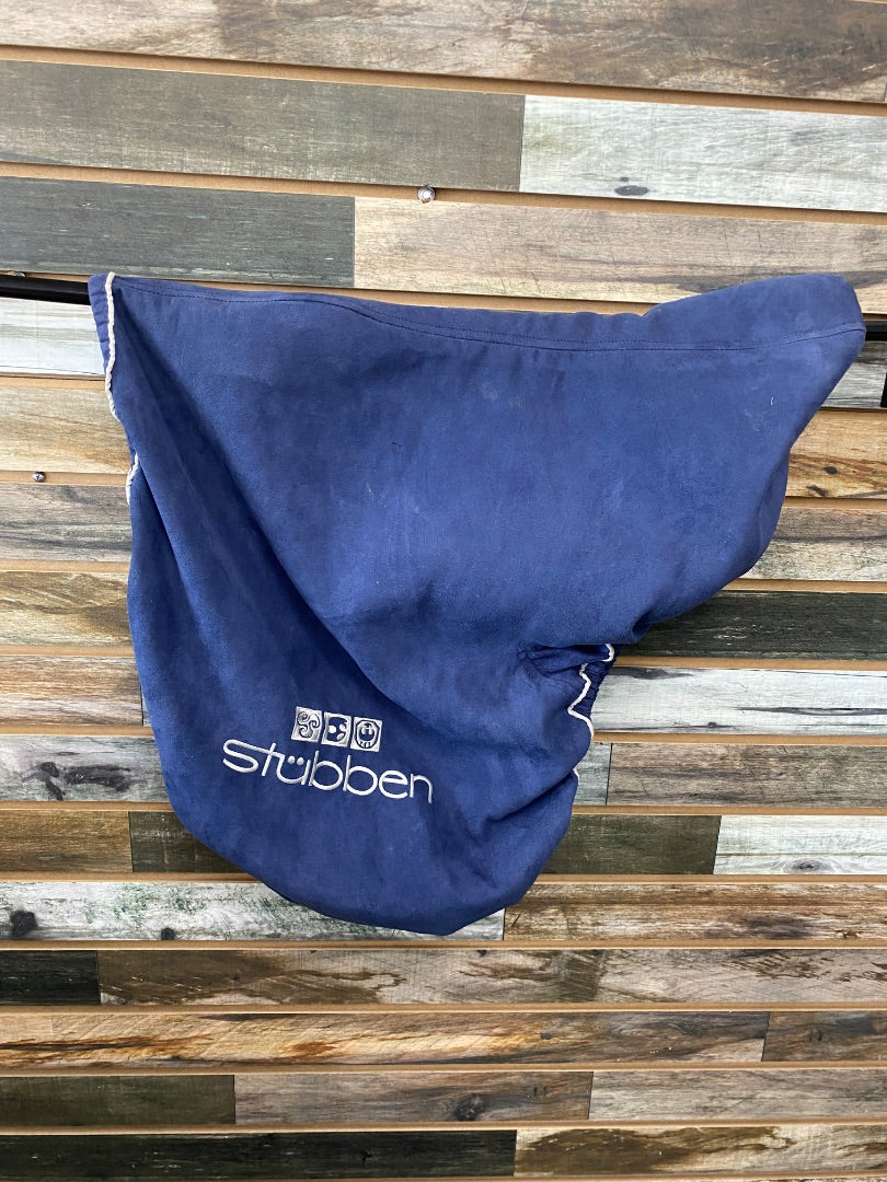 USED Stubben English Jump Saddle 17.5” Dark Oil