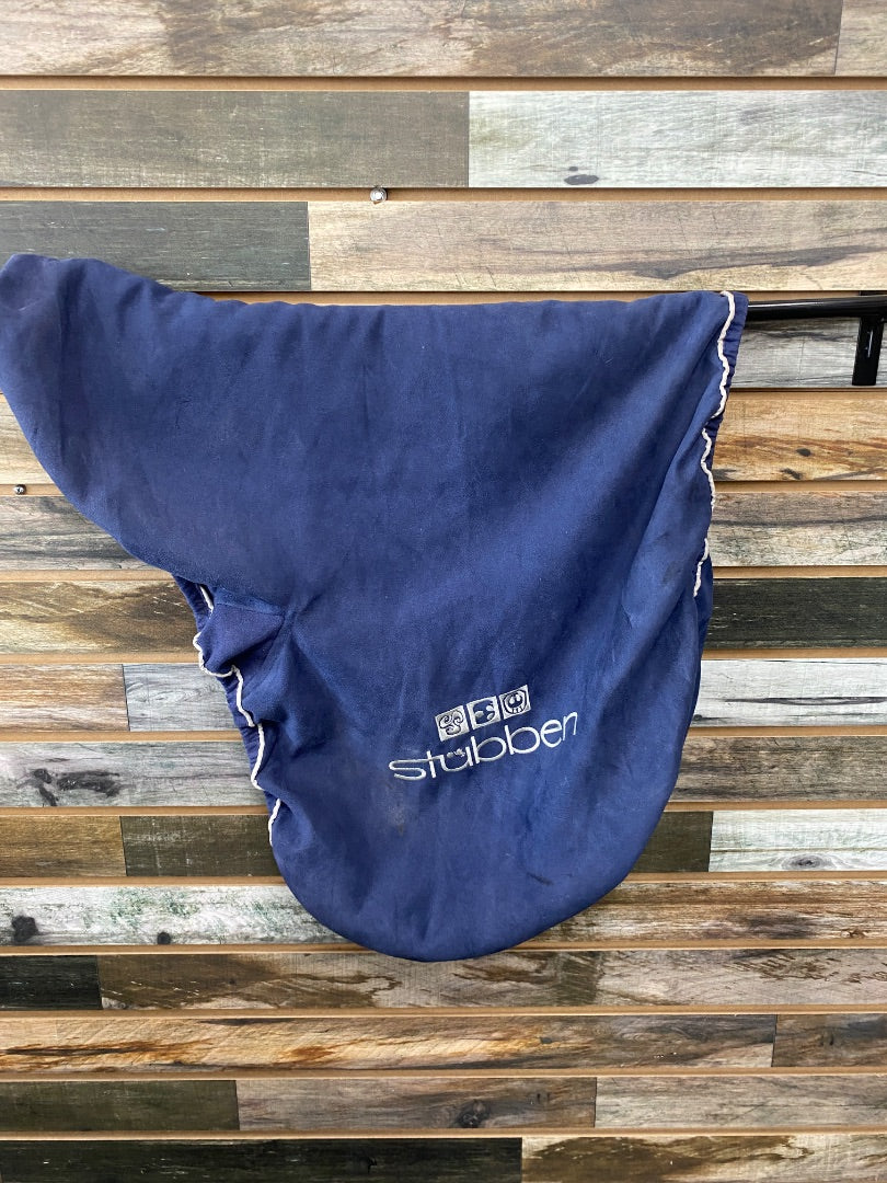 USED Stubben English Jump Saddle 17.5” Dark Oil