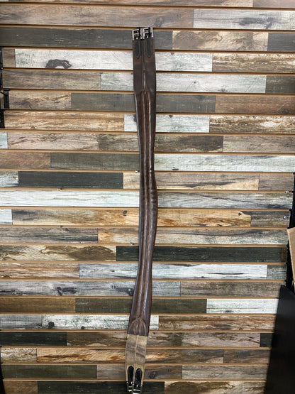 USED Courbette English Girth Leather 52" Dark Oil