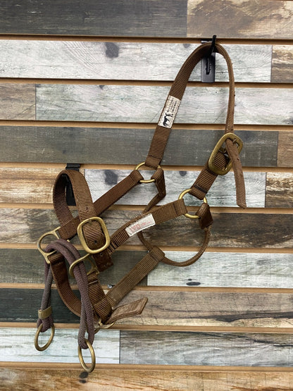 USED Monty Roberts The Daully Schooling Halter Full Brown