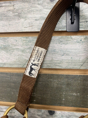 USED Monty Roberts The Daully Schooling Halter Full Brown