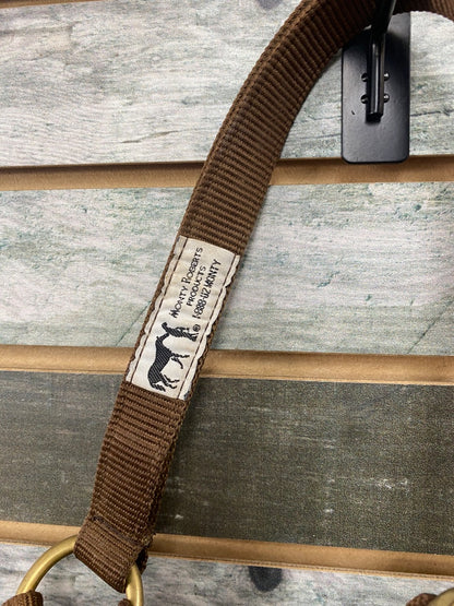 USED Monty Roberts The Daully Schooling Halter Full Brown