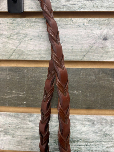 USED  Chesnut Laced English Reins