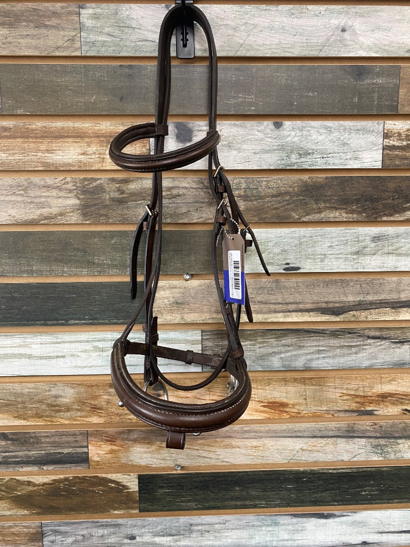 USED Stubben Jumper Bridle w/ Bit Full Brown