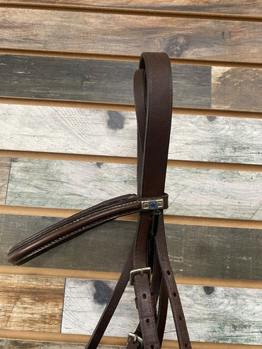 USED Stubben Jumper Bridle w/ Bit Full Brown