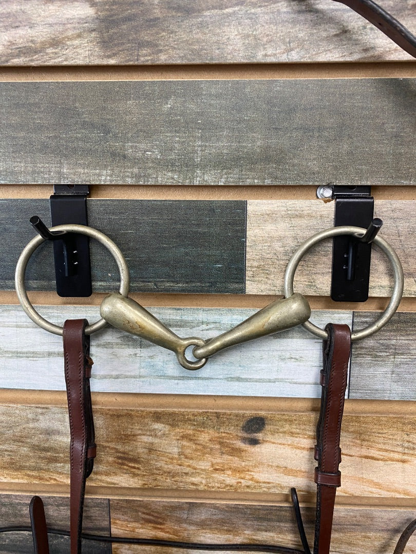 USED  Camelot Fancy Stitched English Bridle w Fancy Stiched Reins  Brown
