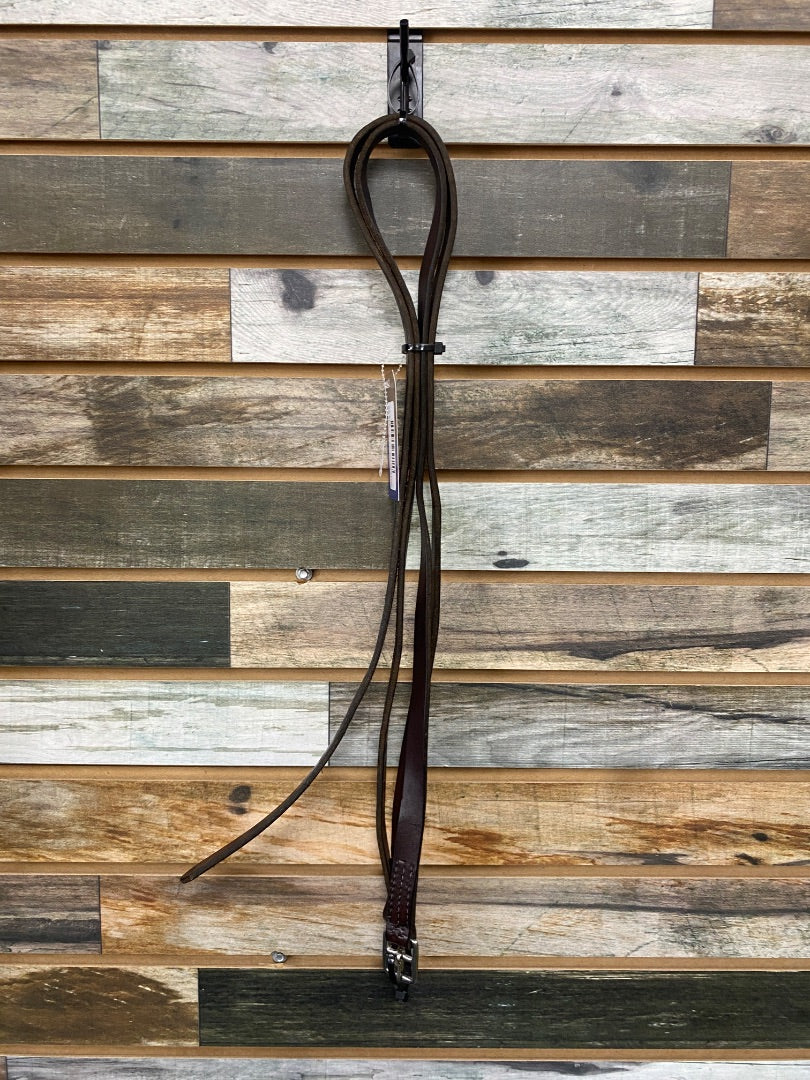 USED  Stirrup Leathers  Dark Brown