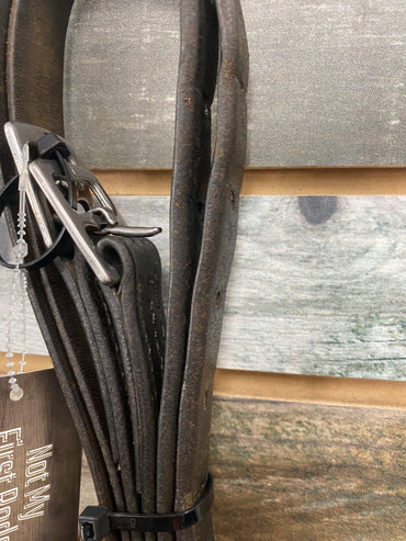 USED Lemetex Stirrup Leathers 54” Dark Oil