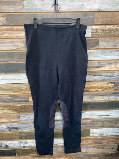 USED  Knee Patch Breeches Large Black