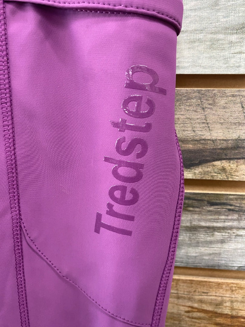 USED Tredstep Ireland NWT Full Seat Tights 24R Purple