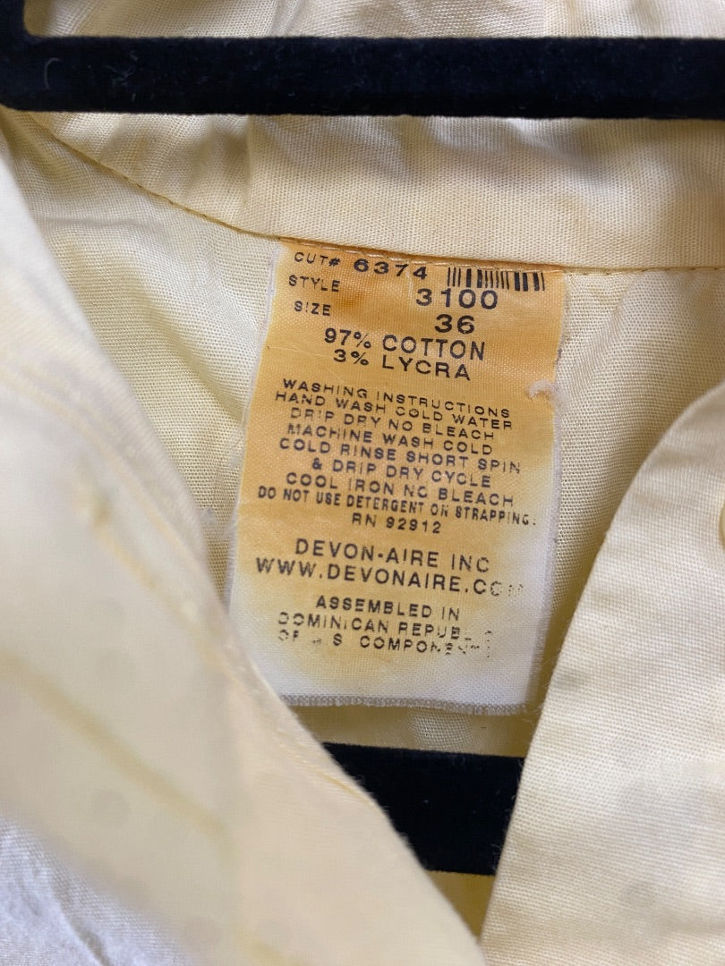 USED Devon-Aire Long Sleeve 36 Yellow