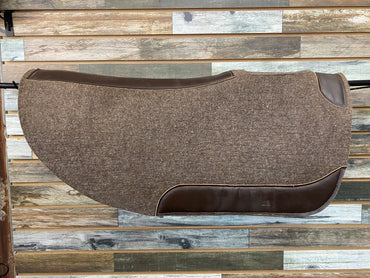USED  Rounded Pad 1/2" Brown Felt