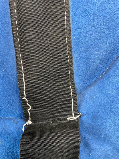 USED Professional Equine Bareback Pad with Girth  Blue
