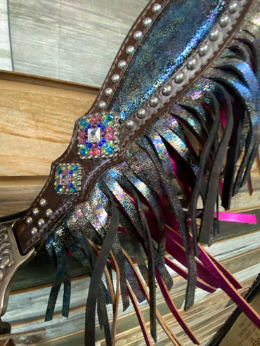 USED Showman Western Breastcollar Set w Fringe