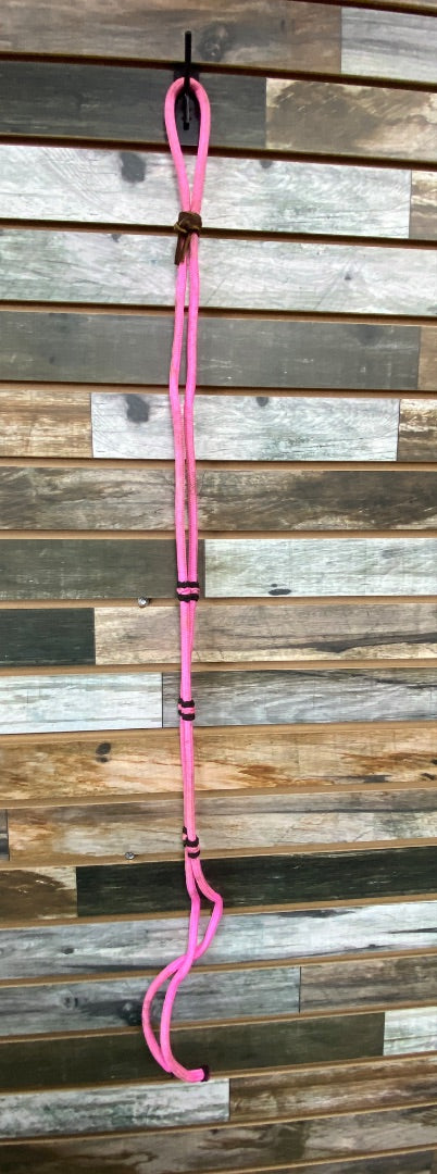 USED  Western Reins Pony Pink/Black