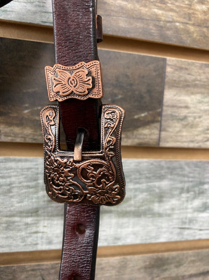 USED  Breastcollar & Headstall Horse Dark Oil