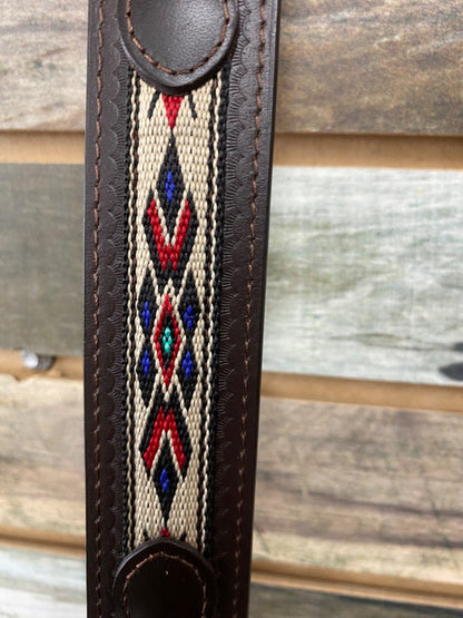 USED  Ladies Western Belt w Boot Buckle Large Black