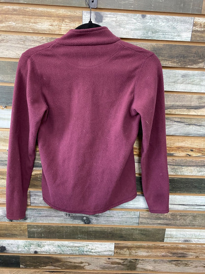 USED Riding Sport LS Quarter Zip Youth L Purple
