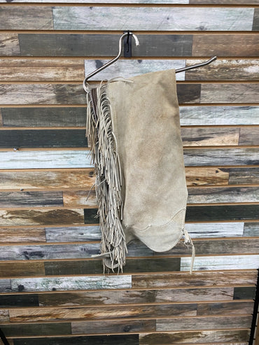 USED  Ladies Western Chaps Medium Grey