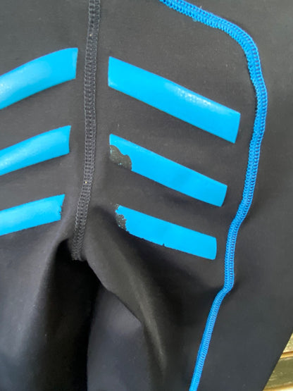 USED Equitation Full Seat Breeches  Dark Blue w/ Light Blue Silicone