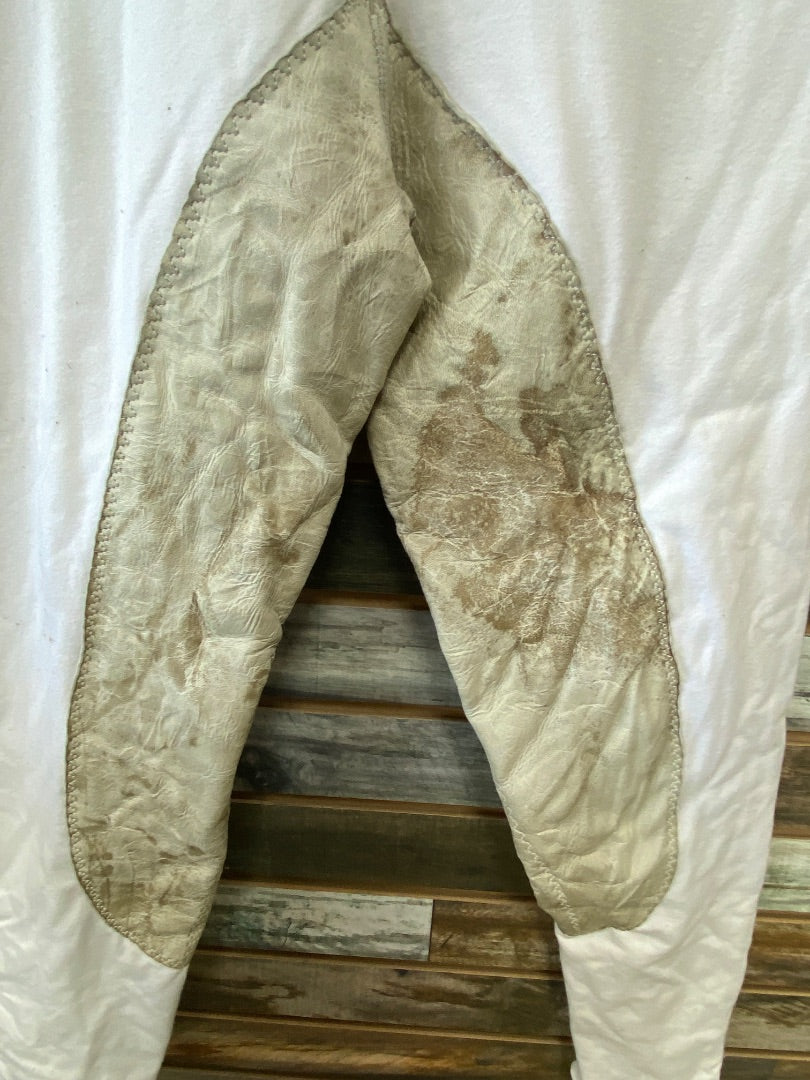 USED  Full Seat Breeches 30 White