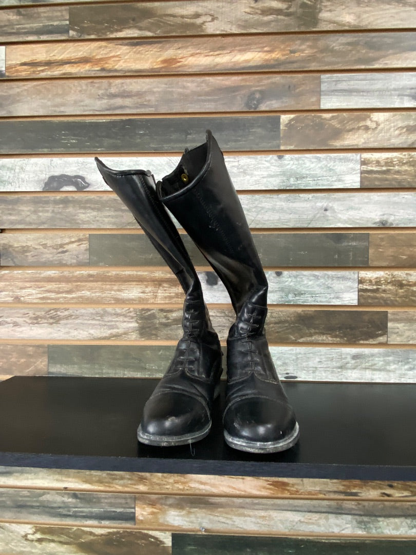 USED Smartpak Tailored Tall Boots Ladies 7 Black