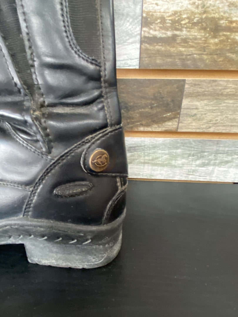 USED Smartpak Tailored Tall Boots Ladies 7 Black