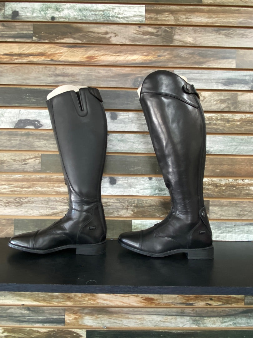 USED Tuffrider Field Boots 9 Black