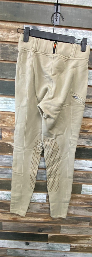 USED Kerrits Youth English Breeches Small Tan
