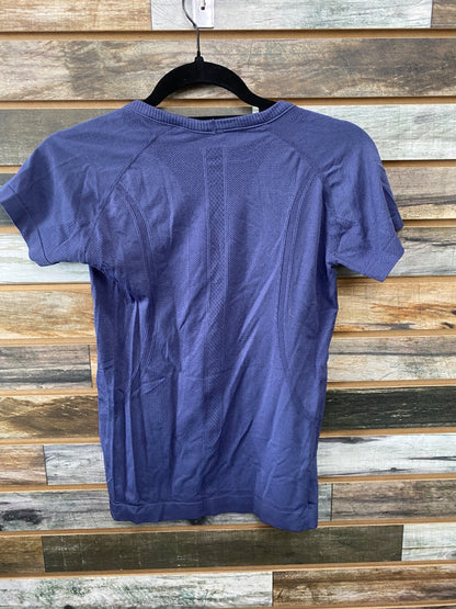 USED TackHack Short Sleeve Riding Top Large Blue