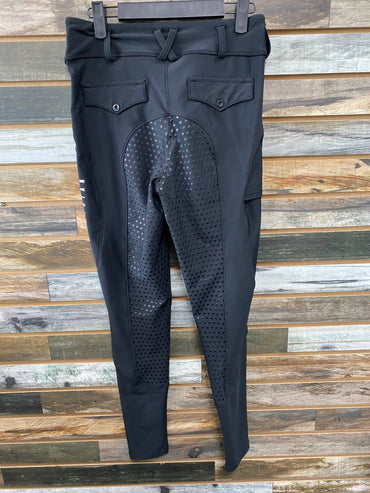USED Sparrow Equestrian Ladies Fullseat Tight Medium Black