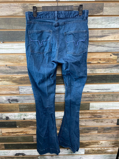 USED Kimes Lola Western Bootcut Jeans 8/32 Dark