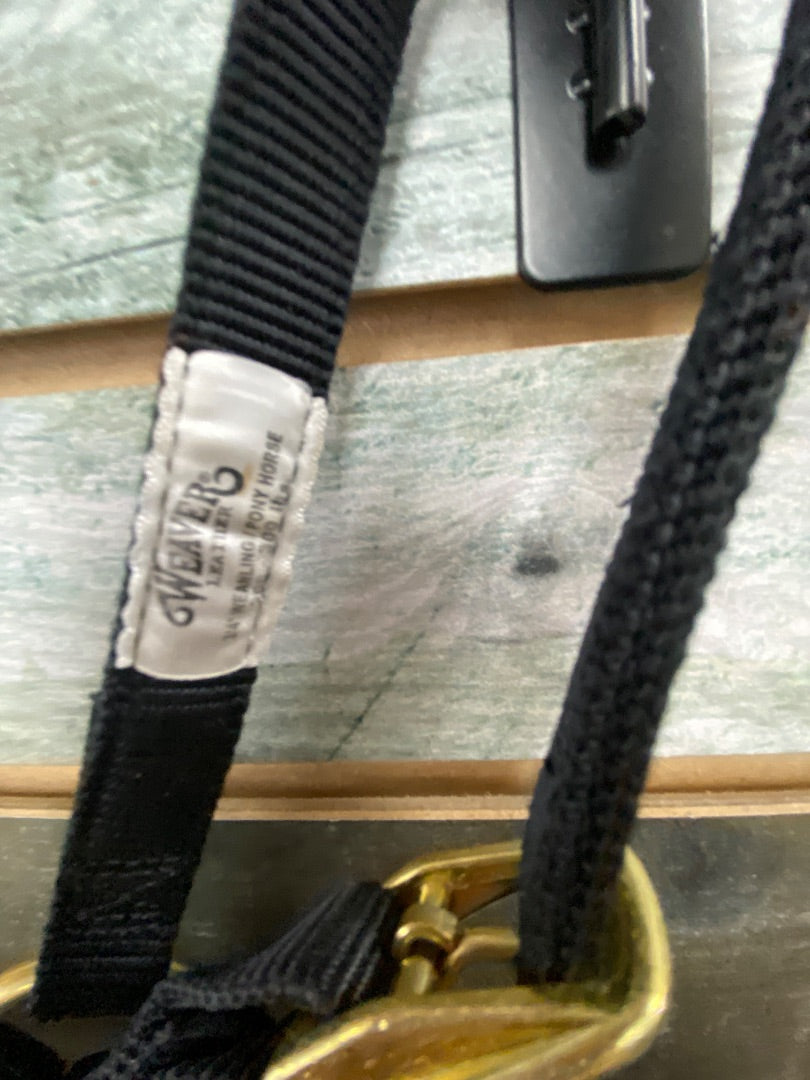 USED Weaver Halter Weanling/Pony Black