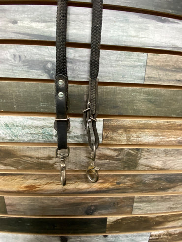 USED  Barrel Reins 9 ft Black
