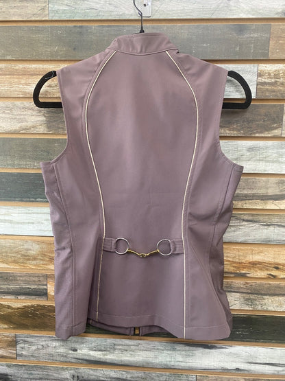 USED Artista Equestian Riding Vest XS Light Purple