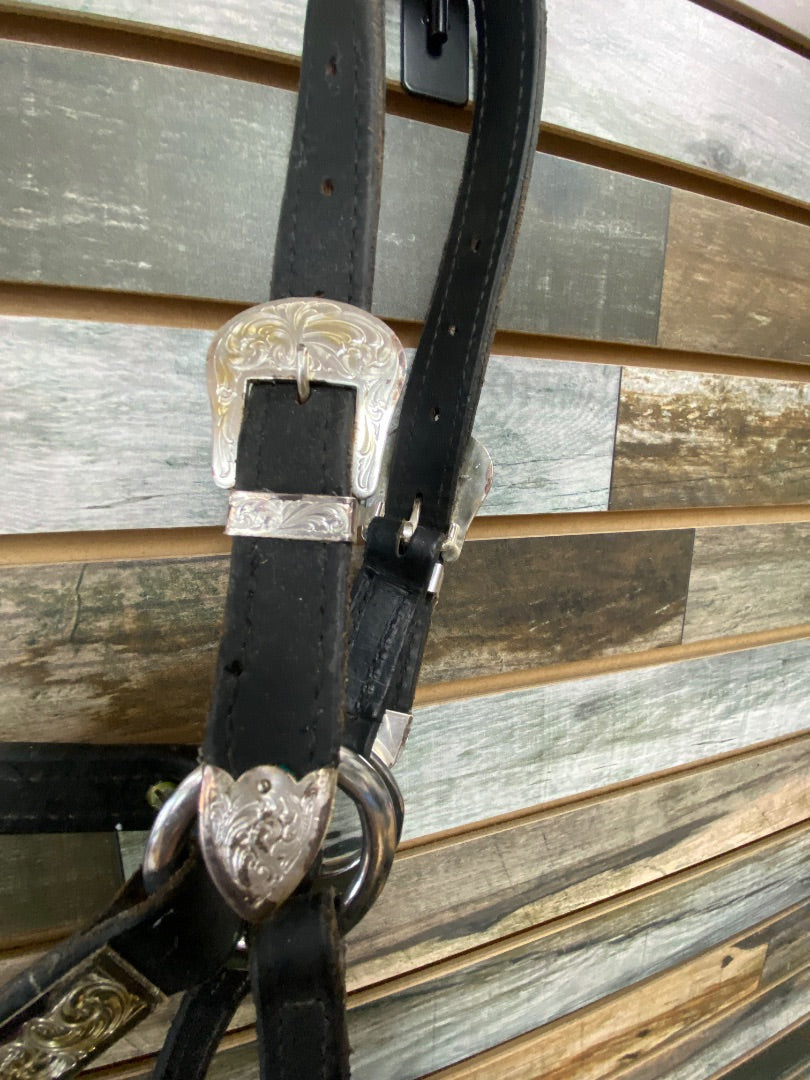 USED  Halter X-Large/Draft Black Leather