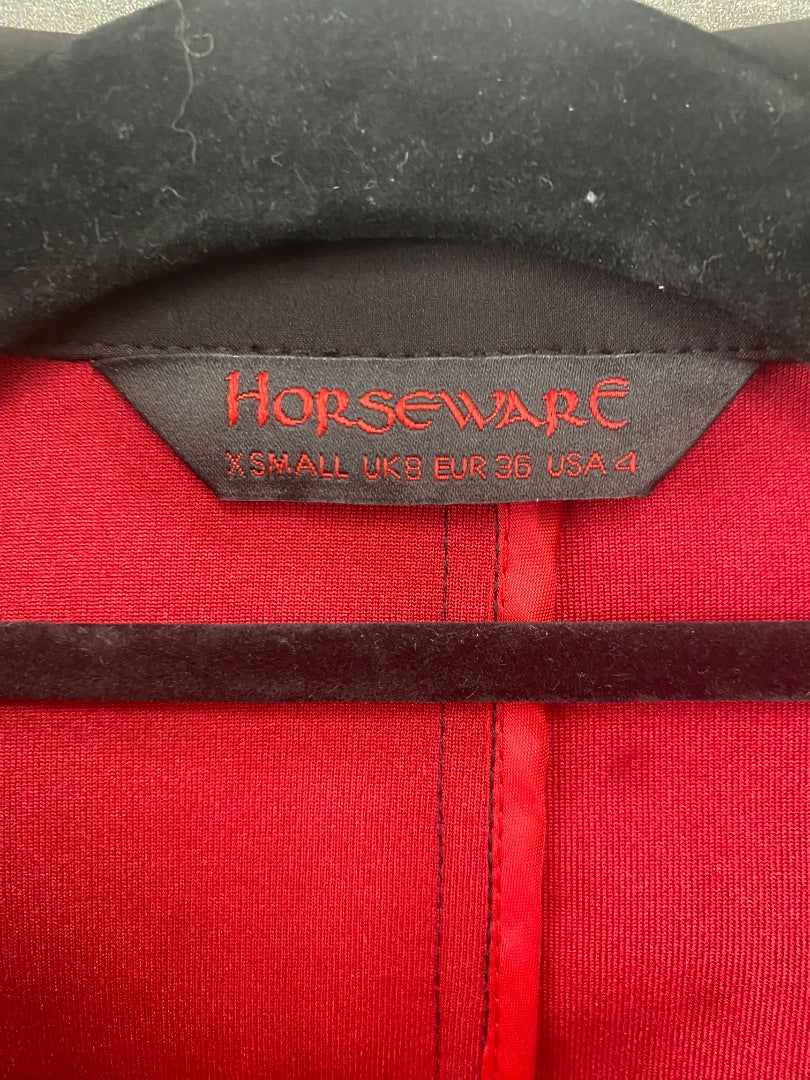 USED Horseware Show Coat XS Black