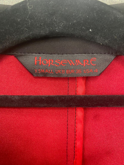 USED Horseware Show Coat XS Black