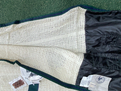 USED Centaur Cooler 60" Off White w/Green/Navy Trim