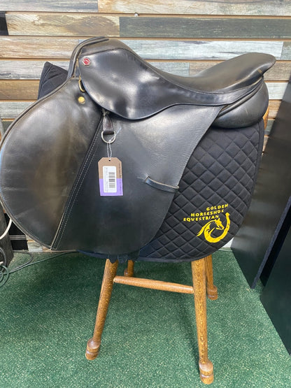 USED Albion Legend English All Purpose Saddle 17.5" Bolack