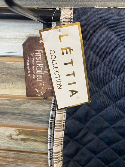 USED Lettia New With Tags Baby Pad Standard Black with Plaid