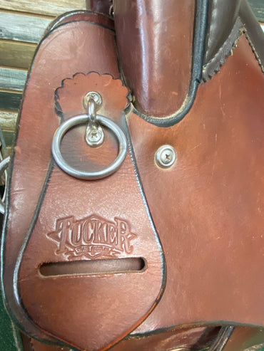 USED Tucker Endurance Saddle Medium Oil
