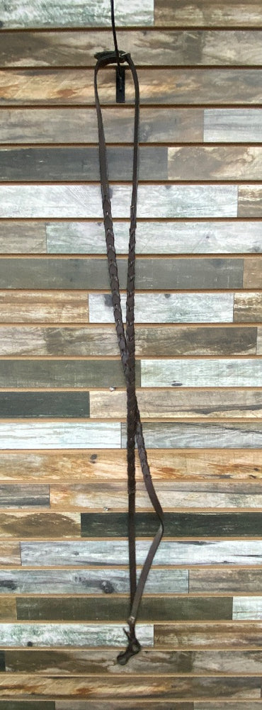 USED  Braided English Reins  Brown