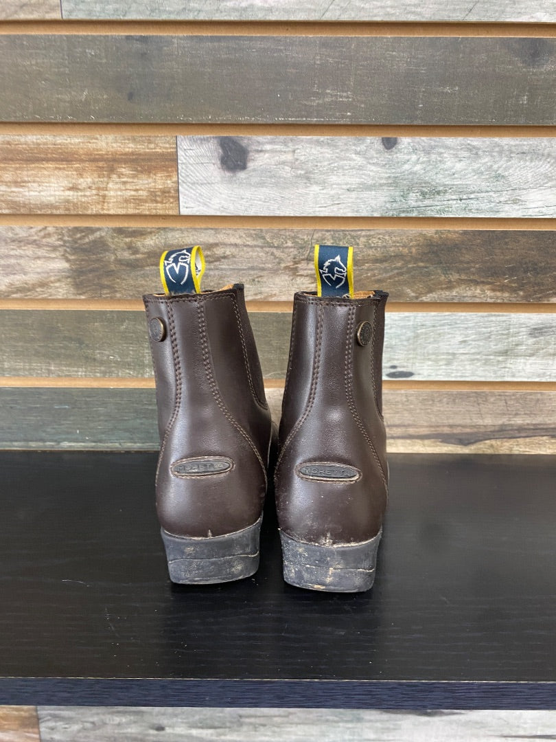 USED Moretta Youth Paddock Boots 3 Brown