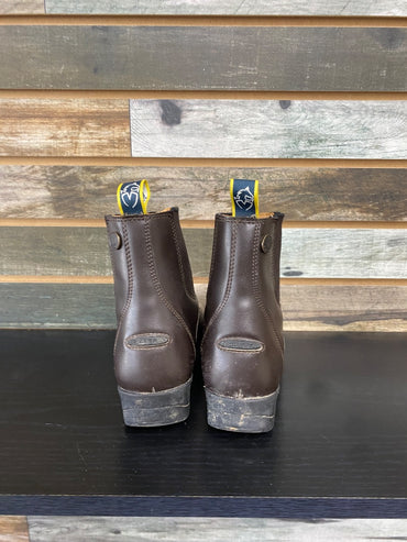 USED Moretta Youth Paddock Boots 3 Brown