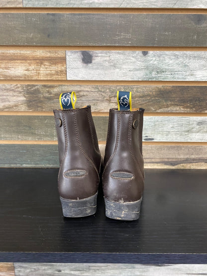 USED Moretta Youth Paddock Boots 3 Brown