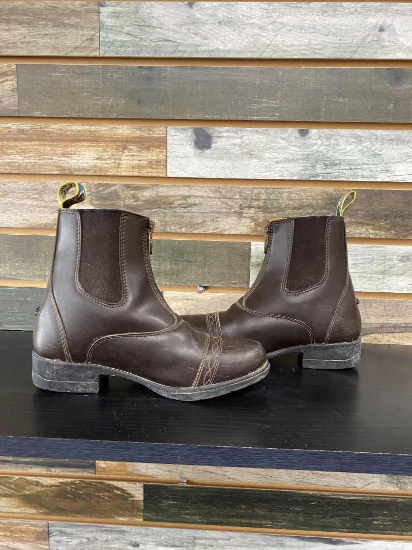 USED Moretta Youth Paddock Boots 3 Brown