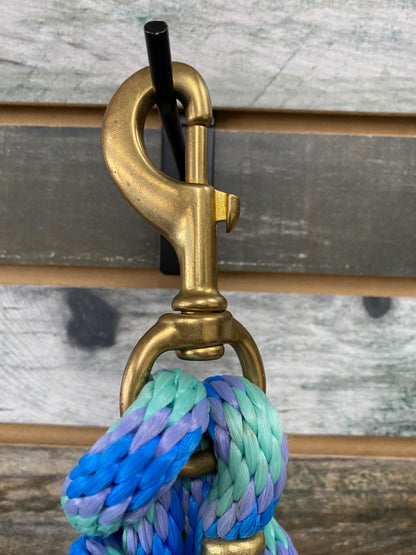 USED None Lead Rope Horse Blue/Green/Purple