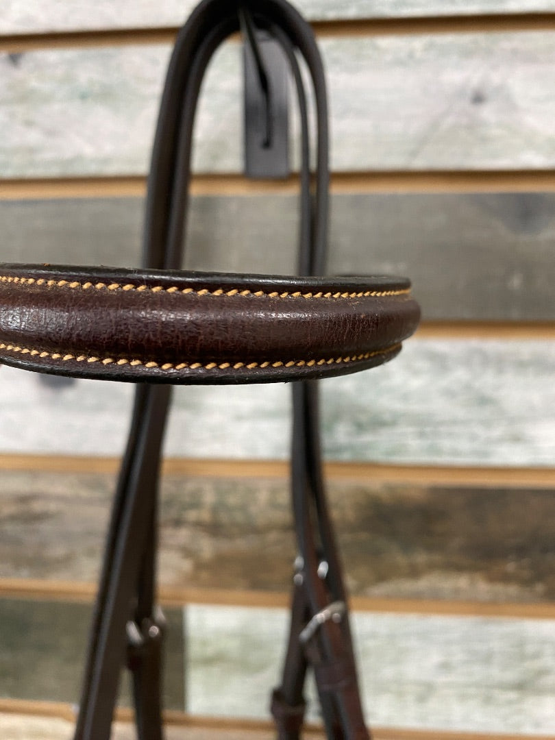 USED No Brand Hunter/Jumper Bridle Horse Dark Oil